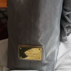 Valentino Garavani silver mesh tote